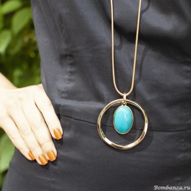 Колье Fiore Luna, TURQUOISE OPAL